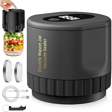 Mason Jar vacuümsealer - 2,5/3,5 luchtdicht deksel - sterke