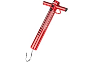 Booms Fishing TS1 Aluminum Tube Spring & Hook Scale 50LB/22KG