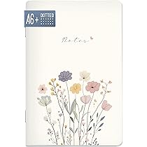 paper&you® notitieboek A6 gelinieerd Wild Blossoms met 64 pagina's, softcover notitieboek klein, gelinieerd mini-dagboek - duurzaam & klimaatvriendelijk paper&you® notitieboek A6 gelinieerd Wild Blossoms met 64 pagina's, softcover notitieboek klein, gelinieerd mini-dagboek - duurzaam & klimaatvriendelijk