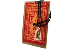BDM Collar de Amuleto Thao Wessuwan, manta y Talismanes Budistas Tailandeses de Protección, Fortuna y Éxito, budismo, buda religion