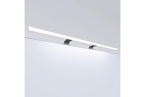 ‎KALB MATERIAL FÜR MÖBEL kalb Material für Möbel LED Badleuchte Badlampe Spiegellampe Spiegelleuchte Schranklampe Aufbauleuchte, Länge:800mm, Farbe:tageslichtweiss