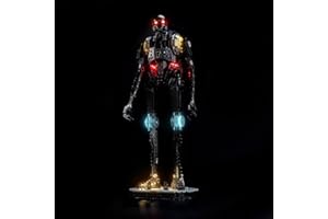 BRICKBLING Zestaw świateł LED kompatybilny z Lego 75434 K-2SO Security Droid (nie jest to model), zestaw oświetlenia dekoracyjnego kompatybilny z Lego K-2SO Security Droid kreatywna zabawka