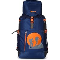 Impulse Waterproof Travelling Trekking Hiking Camping Bag Backpack Series 55 litres Blue JMD Rucksack