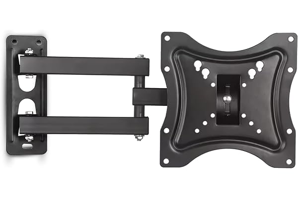 Robustt Heavy Duty TV Wall Mount Bracket for 14 to 42 inch LED/HD/Smart TVs, Swivel Rotatable Universal Wall Mount Stand - Pack of 1