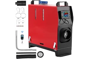 ‎BREERAINZ BreeRainz 5-8KW Standheizung Diesel,12V Luft Dieselheizung mit LCD Anzeige, Diesel Lufterhitzer Standheizung Air Diesel Heizung mit Fernbedienung, für Wohnmobil Auto RV Boote LKW Bus