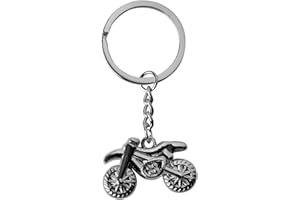 DonJordi Porte-clés moto cross en métal - Le cadeau pour tous les motards et motards