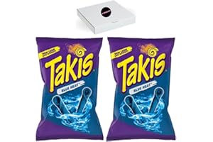 CANDYLAND SWEETS Takis Blue Heat Lot de 2 boîtes 280 g
