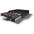 Safescan SD-4141 Standard-Duty Cash Drawer that Safely Stores Your Cash, Till Drawer with 4 Note and 8 Coin Slots - Cash Till with RJ-12 Connection - Solid Cash Register Drawer of 41 X 41.5 X 11.5 cm