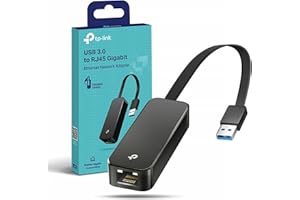TP-Link UE306 WiFi Adapter, USB 3.0 to RJ45 LAN Gigabit Ethernet Network Adapter, USB to Ethernet Adapter for Gaming, Nintendo Switch, Router, Wins, Linux OS, PC, Plug&Play, Compact&Portable