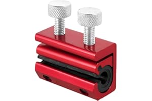 Adunsiaoto Lubrificatore per Cavo Oliatore, Oliatore per Cavi Freno, Strumento per La Lubrificazione Dei Cavi Della Moto, Doppio Cavo Oliatore Lubrificatore, Ideale Moto, Scooter E Bici(Rosso)