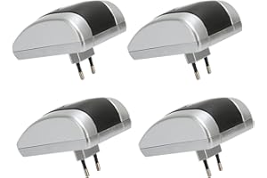 GOTOTOP 4 szt. Power Saver Energy Saver, 30000 W Smart Electricity Saving Box, AC 90-250 V 30 kW, bezpieczne i niezawodne urządzenie oszczędzające energię, na rynek biurowy