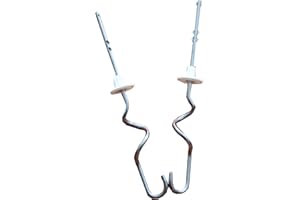 LEGIO Ersatzrührer Knethaken für DDR KKM Unifix Combifix Multifix Polyfix AKA Mixer Schlagbesen Aka Electric Mixstäbe Schlagbesen Mixstäbe 3 Nasen / Neue Produktion