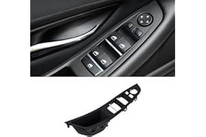 SHSBSCAR Maniglia Della Porta Per BMW F10 F11 2010-2016, Tirante Della Porta Interna Del Conducente Anteriore Sinistro Per BMW 520i 525i 528i 530i (Nero)