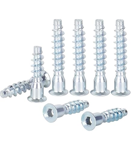 100 Viti Confirmat 7.0x60mm - Per Assemblaggio Mobili, Acciaio Zincato - Foto 12