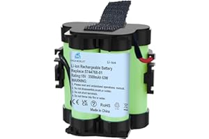 Homesuit 18V 3.5Ah Akku Kompatibel mit Gardena Mähroboter R80Li R75Li R70Li R50Li R45Li R40Li Ersatzakku für Gardena McCulloch ROB R1000 Lithium Batterie für Husqvarna Automatischer Rasenmäher 305 308