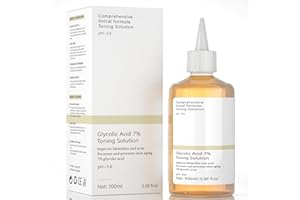 RORAEM Glycolic Acid Toner : Glycolic Acid 7% Peeling Toner Hautunreinheiten Akne entfernen Suitable for Combination Oily Skin