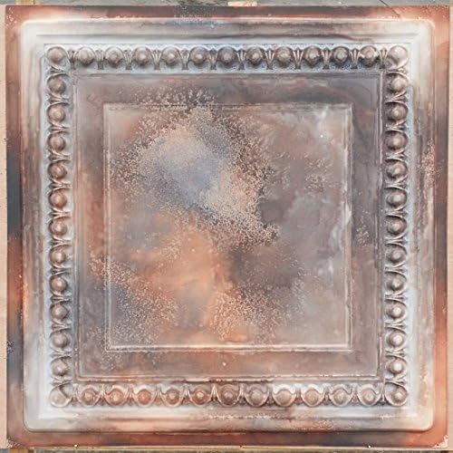 PL06 Faux Painted tin Artistic Aged Washing Ceiling Tiles Embossed photosgraphie Background Decoration Wall Panels 10pieces/lot