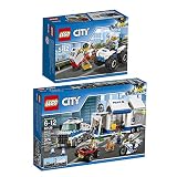 Lego CITY 2er Set 60135 60139 Gangsterjagd auf Quad + Mobile Einsatzzentrale - Lego