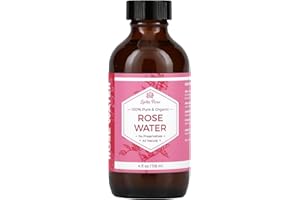 LEVEN ROSE 100% Pure Organic Rose Water, 4 fl oz (118 ml) – Leven