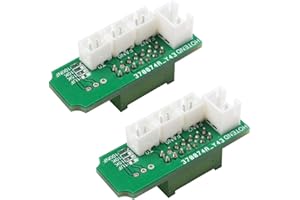 Toaiot Stampa 3D Parte di Ricambio Estrusore Scheda Adattatore di Trasferimento Compatibile con Mega-i3/Mega Pro/Mega X/Mega s Stampante 3D-2pcs