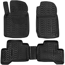 J&J Automotive Tappetini In Velluto Su Misura Per Peugeot 405 (1987-1997) - Set 4 Pezzi Nero - Antiscivolo E Fonoassorbenti