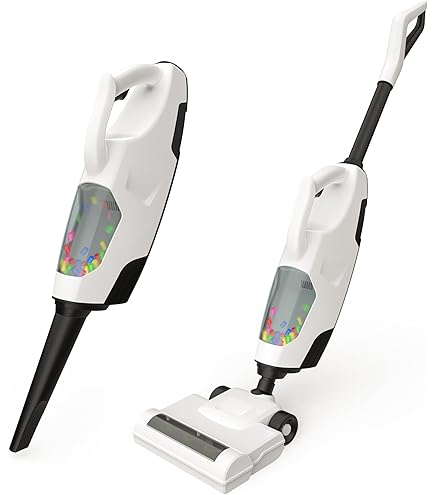 LumenVela Kinder Staubsauger Mit Echter Saugkraft - 3-in-1 Montessori Spielzeug Ab 3 Jahren