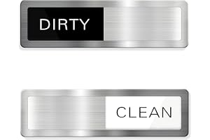 Magneter för diskmaskin Clean/Dirty-skylt, Clean Dirty Diskmaskin-skylt | Används för rengöring och smuts minnesmärken, magneter kylskåp modern köksdekoration
