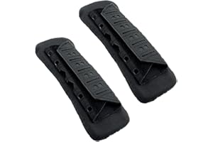 ACEXIER Taktische Weste Schultergurt Pad Rucksack Atmungsaktive Mesh Kissen Pad Laser Schneiden Für Jagd Weste Outdoor Rucksäcke, Schwarz