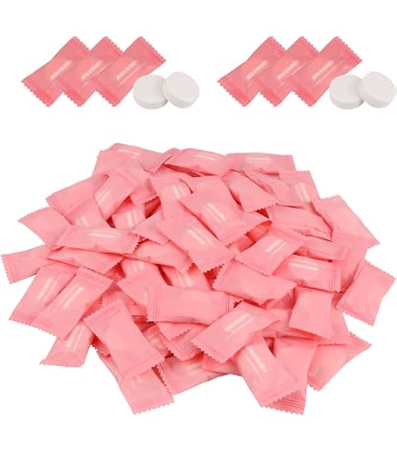 DBALL 150 Stück Komprimierte Handtücher – Mini-Waschlappen, Expandierbar Auf 20x20 Cm, Aus Baumwolle