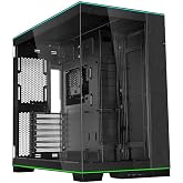 Lian Li O11D EVO RGB Gaming PC Case ATX Black - Midi Tower PC Case with RGB Lighting, Graphics Cards up to 455mm