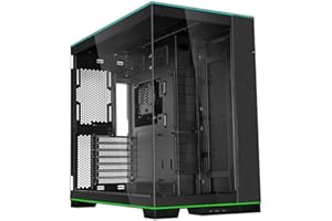 Lian Li O11D EVO RGB Schwarz | ATX PC-Gehäuse aus Stahl, Aluminium & Tempered Glass, 455 mm GPU, 420 mm Radiatoren, integrierte RGB-Beleuchtung