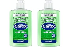 MR LOO ROLL 600ml Carex Anti Bacterial Hand Gel (2 x 300ml) Family Bottles - Hand Gel