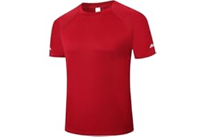 Cimic Men's T-Shirts Quick Dry Gym Tops Short Sleeve Sport Moisture Wicking Shirts Running Breathable Workout Athletic Tshirts