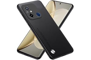 RankOne Funda Compatible con Redmi 12C / Redmi 11A (6.71") Carcasa Caso Cover Estuche - Negro