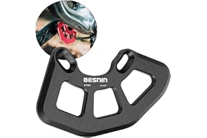 BESNIN Bash Guard for 22T to 40T Chainrings, Bicycle Chain Guard for ISCG05 Bash Guard Suitable for Downhill Bike