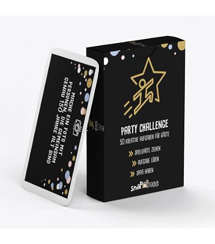 Stadt Land Party By SnaPmee – Gioco Quiz In 50 Fogli DIN A4, Per Compleanni, Addii Al Nubilato, Matrimoni, Capodanno - 3