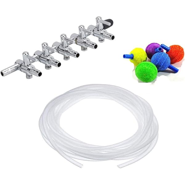 4mm ID 6mm OD Flexible Airline Tubing Aquarium Fish Tank Pond PVC Hose Pipe Tube