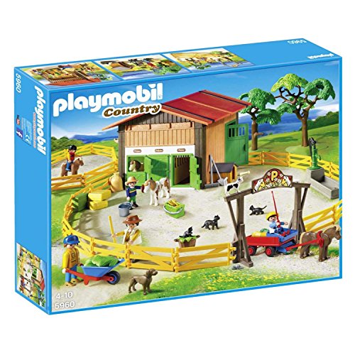 Preisvergleich Produktbild PLAYMOBIL 5960 Ponyhof-Komplett-Set