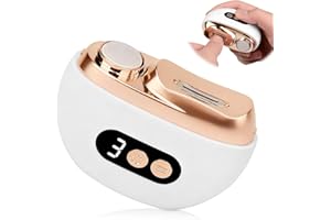 YIZEMAY 3-in-1 Elektrischer Nagelknipser, Elektrische Nagelfeile Polieren mit 3 Gesch, Polierfunktion & LED-Licht, Multi-functional Nagelfeile Elektrisch für Baby Kinder Erwachsene