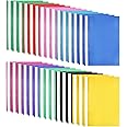 VCRANONR 30 Pcs A4 Project Folders, A4 Display Book, Clear Plastic ...
