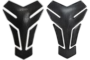 WMUVAZA Tankpad 3D Motorrad Tankschutz, 2 Stück Tankpad Tankschutz Tankaufkleber für Motorrad, Tankpad 3D Motorrad Tankschutz, Tankpad Tankschutz Tankaufkleber für Motorrad Tankschutz
