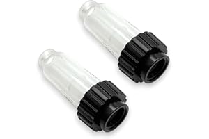 ONE! ALL BY ONE!... 2 filtros de agua con inserto de filtro (5.731-050.0) para todos los limpiadores de alta presión con conexión de agua de 3/4 pulgadas como Kärcher K2-K7 compatible con 4.730-059.0 de ONE!