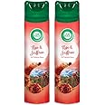 Air Wick 245 ml (Pack of 2) - Rose & Saffron, Room Air Freshener Spray | Works as Room Freshener and Bathroom Freshener with Long-Lasting Fragrance | Eliminates Odours