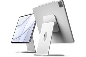 elago Supporto Magnetico Premium Compatibile con iPad Pro 12.9" [5°, 4°Gen], iPad Pro 11" [3°, 2°Gen], iPad Air 10.9" [5°, 4°Gen], iPad Mini 8.3" [A17 Pro, 6°Gen], Compatibile con Nintendo Switch 2