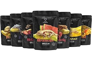 NATURAVIVA BASSANO DAL 1995 Alimento speciale per gecki (5 gusti mix, 50 gr)