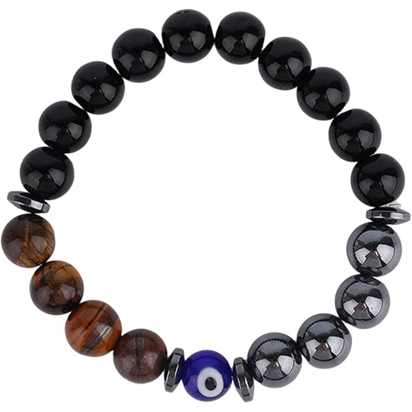 2 Braccialetti Malocchio Fatti A Mano Con Cordino Regolabile E Biglietto - Portafortuna In Resina E Filo Cerato Per Uomo E Donna