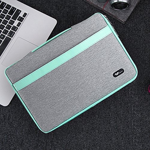 Macbook Hülle, Laptop Tasche Macbook Air/ Pro Retina Sleeve 13.3 Zoll Hülle, SAVFY Laptop Tasche für Neu Apple iPad Pro 12.9 Zoll /13.3 Zoll Laptop/Notebook blau - 7