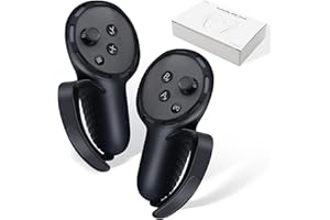 IFOYO Poignée de manette en silicone monobloc pour Meta Quest 3 – Protection de poignée avec sangles de phalange, compatible avec les accessoires Meta Quest 3, matériel autonome de réalité virtuelle