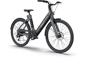 ‎SACHSENRAD SachsenRAD xBird Urban City-Bike C6F Connect Mit Diebstahlschutz APP | Modernes Design E-Bike Elektrofahrrad mit Integriertes LCD Display und StVZO-zugelassene LED-Leuchten für 150-180CM