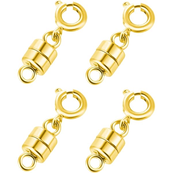 Tongyixin Magnetische halsketting zilver 925 verguld hanger heren dames magnetische halsketting sluiting mama sieraden meisjes geschenken armband sieraden accessoires (1 stuk zilver